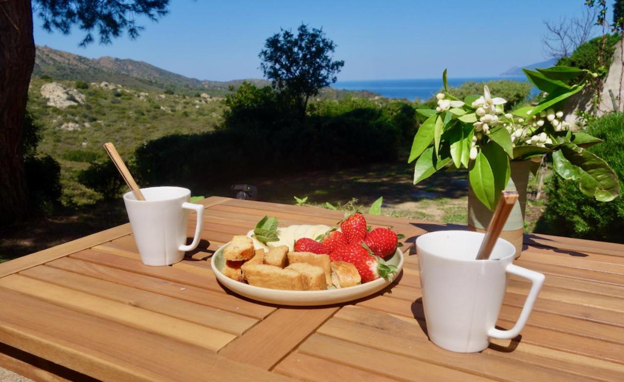 סן פלורן Studio, Vue Sur Mer Et Montagne מראה חיצוני תמונה